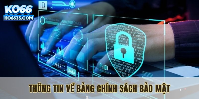 Thông tin về bảng chính sách bảo mật